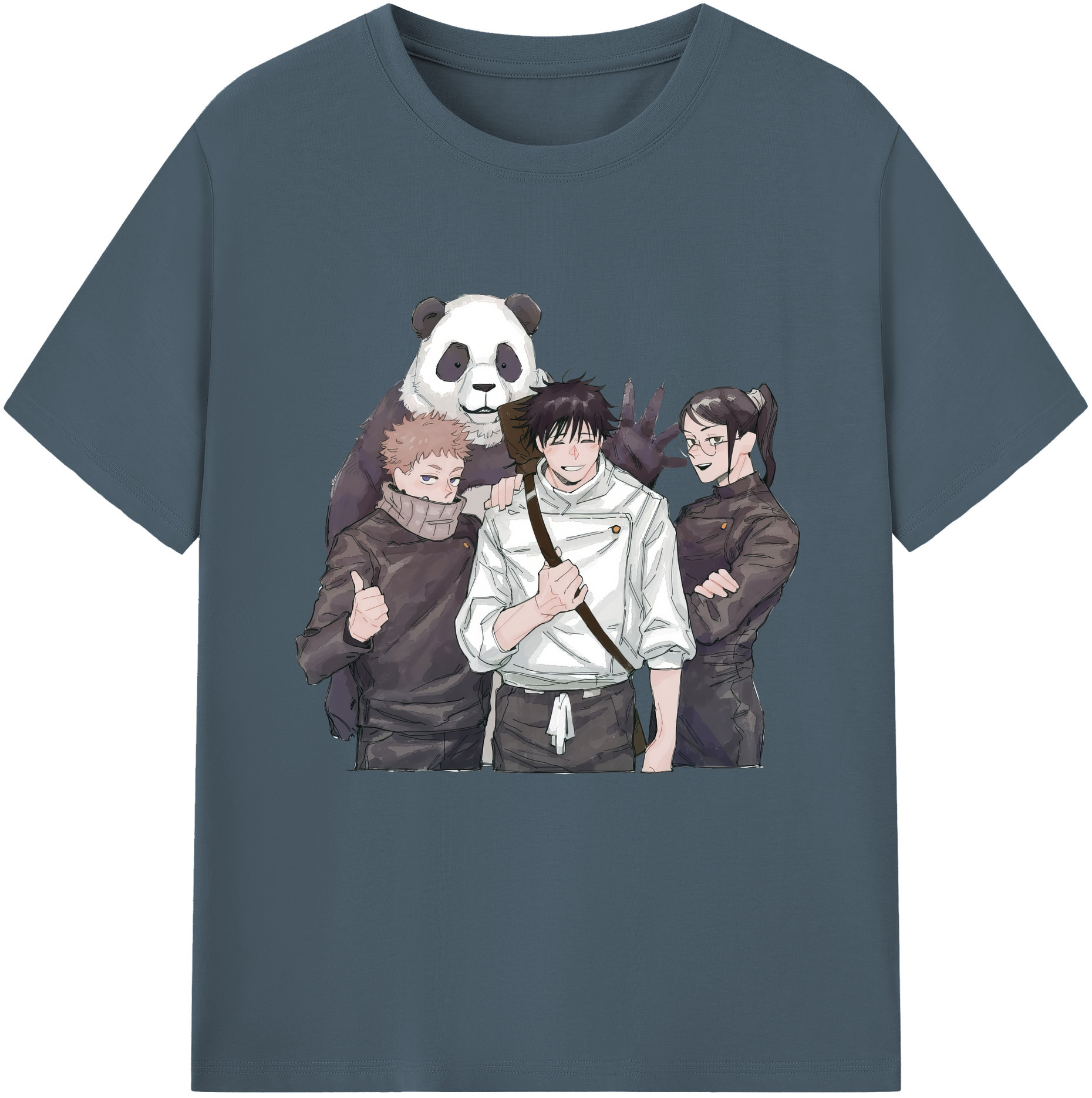 （画像用） 呪術廻戦 Jujutsu Kaisen 綿100％半袖Tシャツ（フロントプリント）